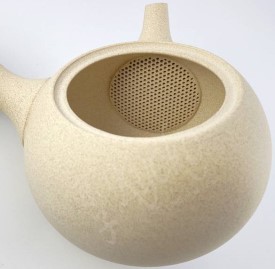 Keramiksieb in Teepot Komaru beige