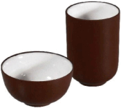20328 - Yixing Tee Probier-Set Guya, Ton Yixing Tea Taster Set Guya