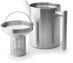 Teekanne Minuett Cylindre mit Sieb