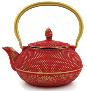 GK-A03 China Teekessel Arare schwarz 0,3 l China Eisenkanne Tetsu