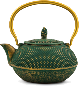 GK-A03 China Teekessel Arare schwarz 0,3 l China Eisenkanne Tetsu