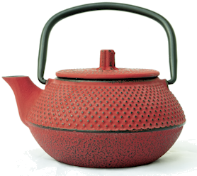 GK-A03 China Teekessel Arare schwarz 0,3 l China Eisenkanne Tetsu