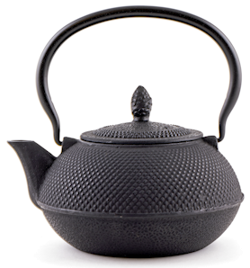 GK-A03 China Teekessel Arare schwarz 0,3 l China Eisenkanne Tetsu