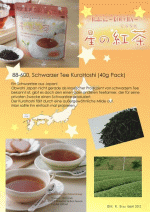 Schwarzer Tee KuroHoshi aus Japan