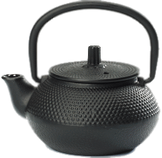 GK-A03 China Teekessel Arare schwarz 0,3 l China Teekessel Arara