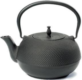 GK-A18 China Teekessel Arare schwarz 1,8 l China Teekessel Arare schwarz